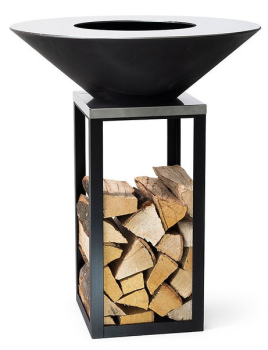 FEU DU JARDIN Gartenfeuer FYRO 80 Schwarz
